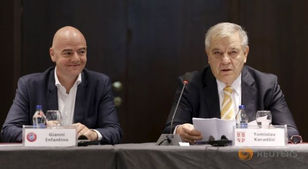 Karadzic: Do ta kundërshtojmë fuqishëm pranimin e Kosovës në UEFA