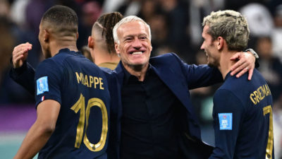 France's World Cup title defense once seemed unlikely. Now, it's near reality